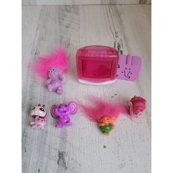Pink variety computer troll ladybug mouse pony set toy elephant - Picture 1 of 9